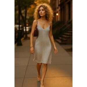 Vintage Diane von Furstenberg silk mini slip dress size 2 – geometric Y2K‎